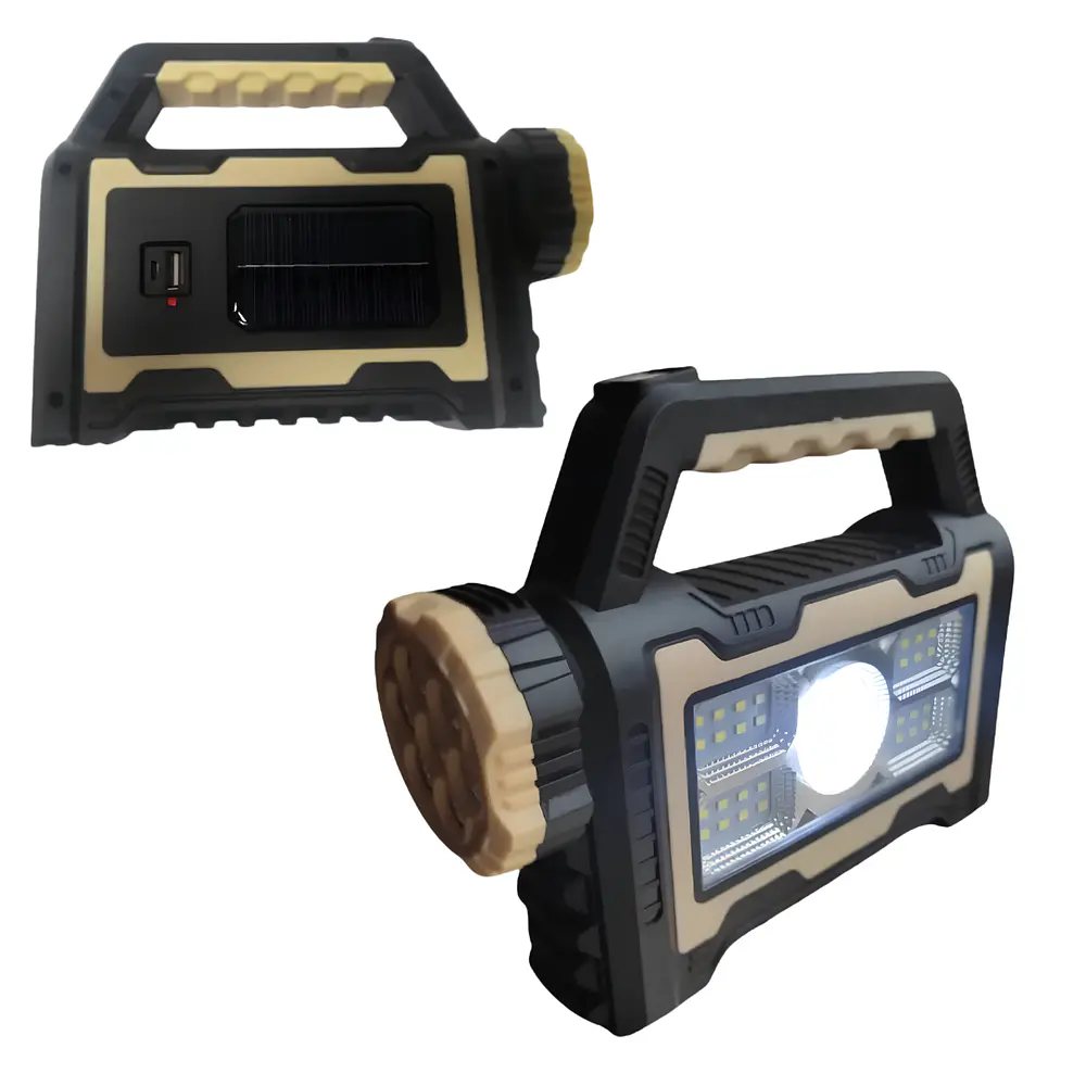 Linterna Solar Y Recargable Modelo 5