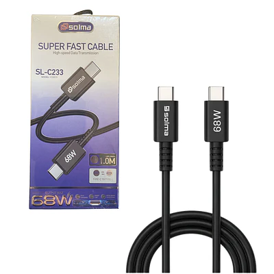 Cable Tipo C 68 W 1 Metro 