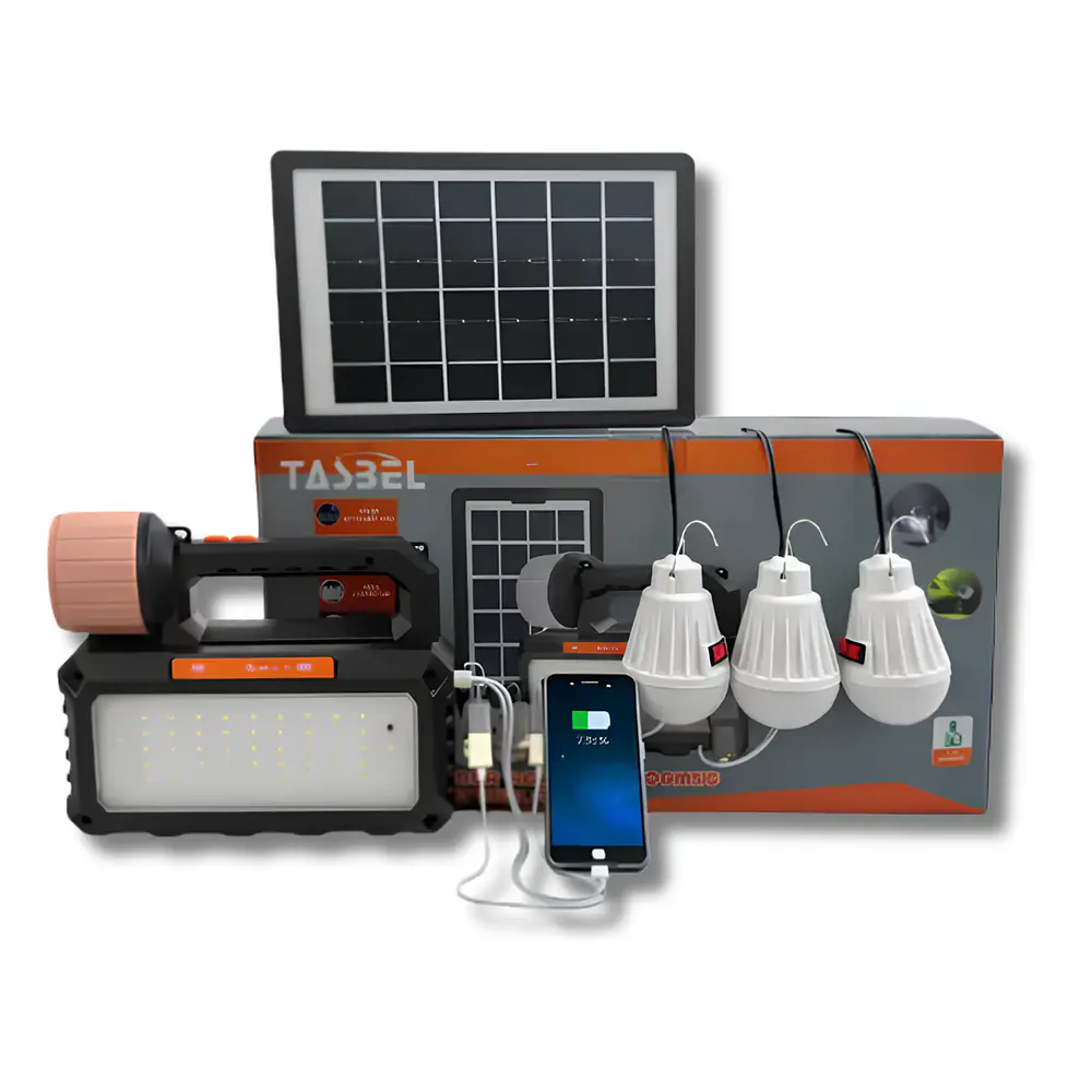 Kit Solar Emergencia Linterna + Radio 