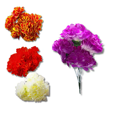 Ramillete Flores Artificiales Colores 
