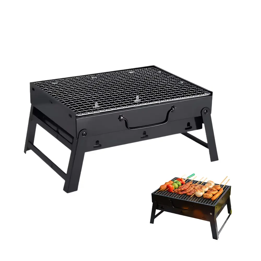 Parrilla Portátil Plegable a Carbón 36 X 27 X 23 cm