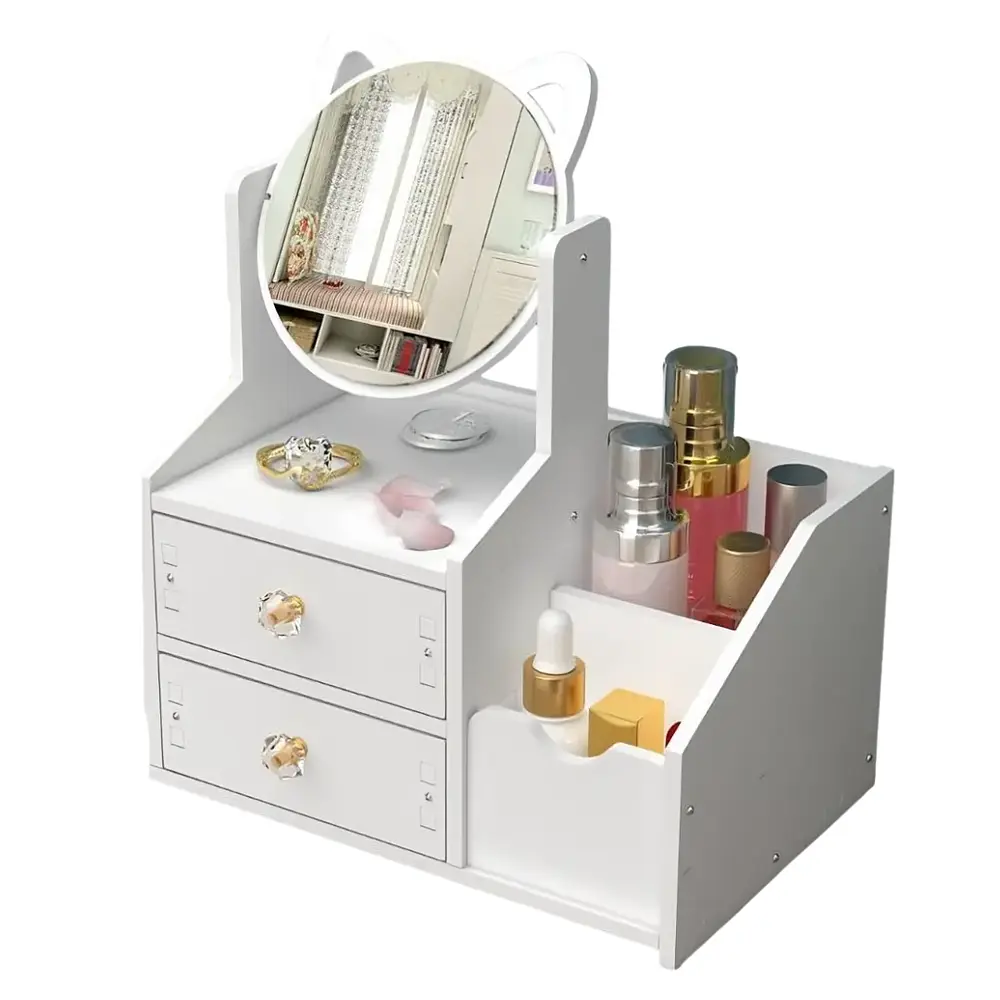 Organizador Cosmetiquero Espejo Gatito 1