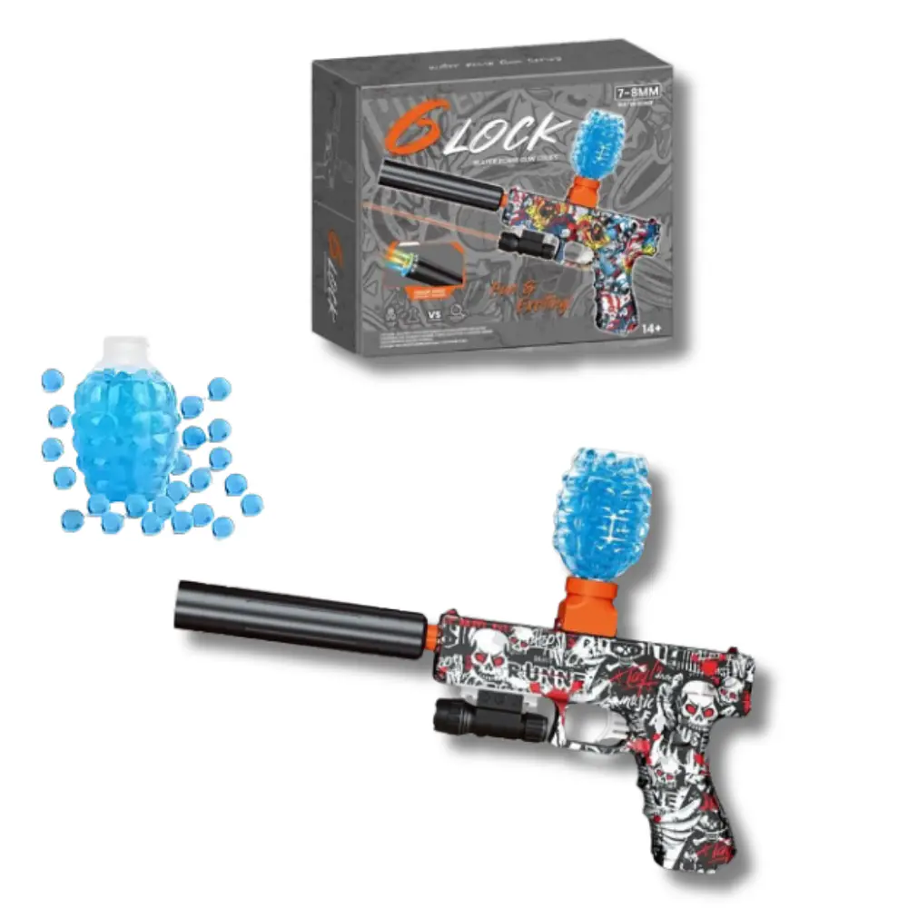 Pistola Dispara Bolitas de Hidrogel