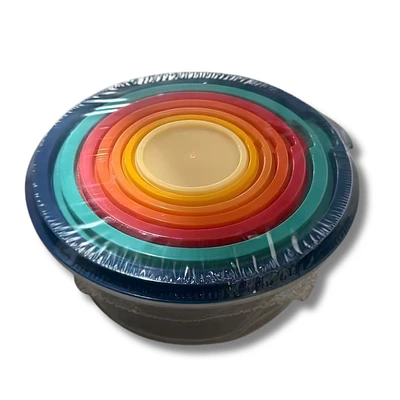 Set de 7 Fuentes Con Tapa Colores