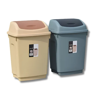 Basurero con Tapa Vaiven 15 Litros 29 x 22 x 34 cm