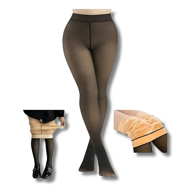 Calza Efecto Panty Con Polar 