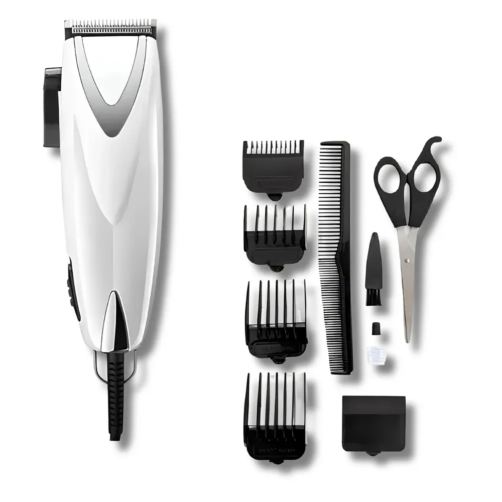 Maquina Eléctrica Corta Cabello Con Accesorios