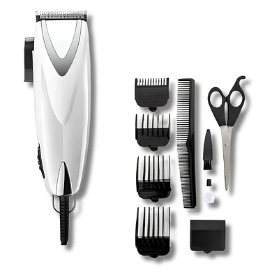 Maquina Eléctrica Corta Cabello Con Accesorios