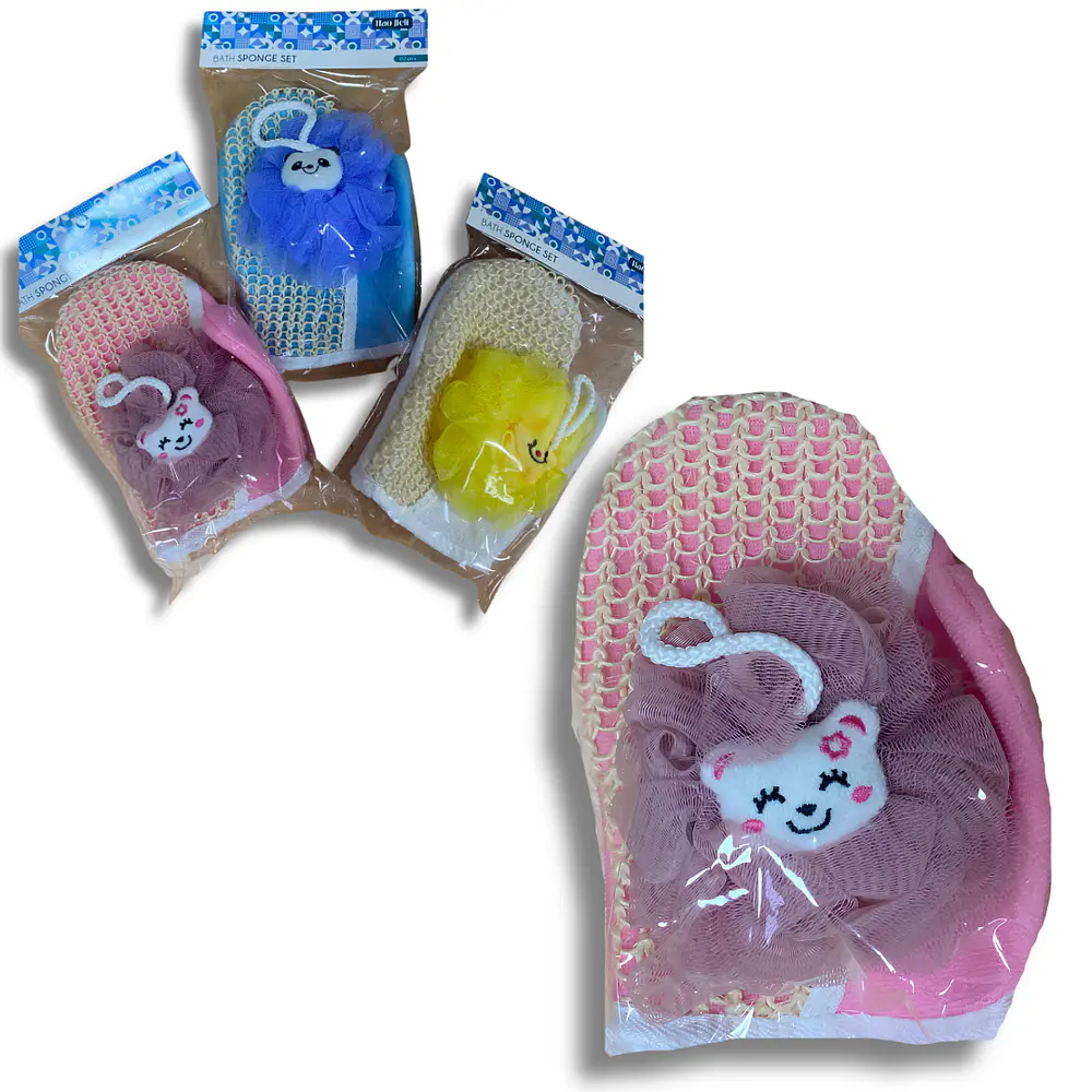 Kit de Ducha Esponja + Guante