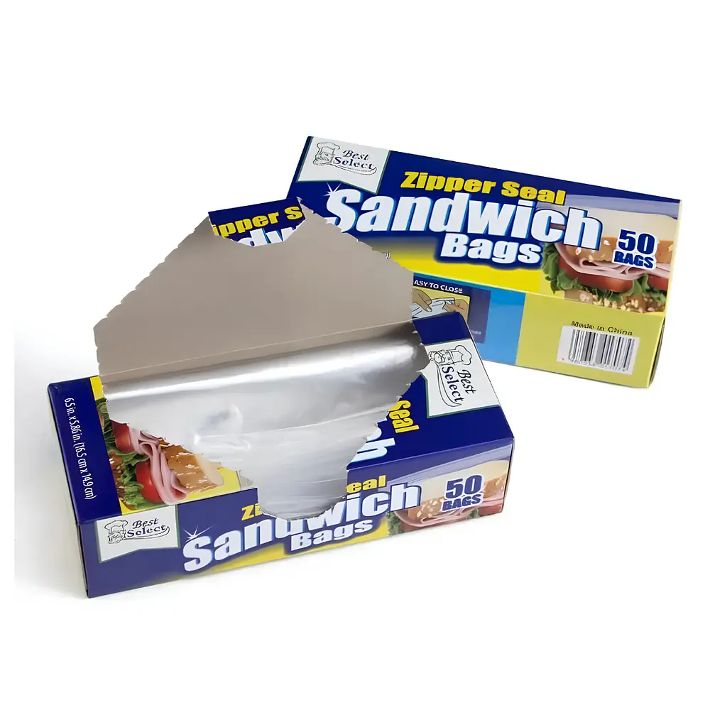 Pack 50 Bolsas herméticas tipo Ziploc