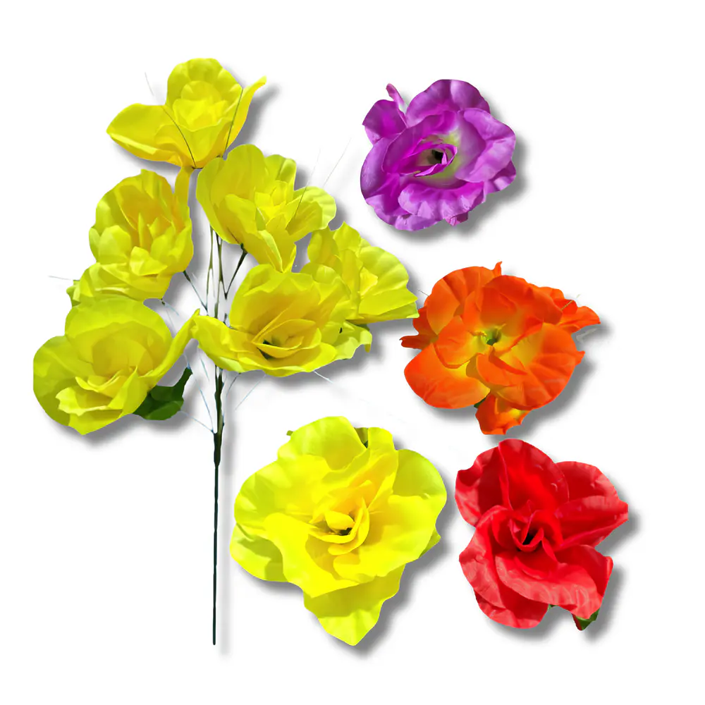  Ramillete Flores Artificiales Modelo 2 Colores