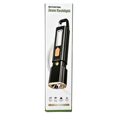 Linterna Con Zoom Recargable 