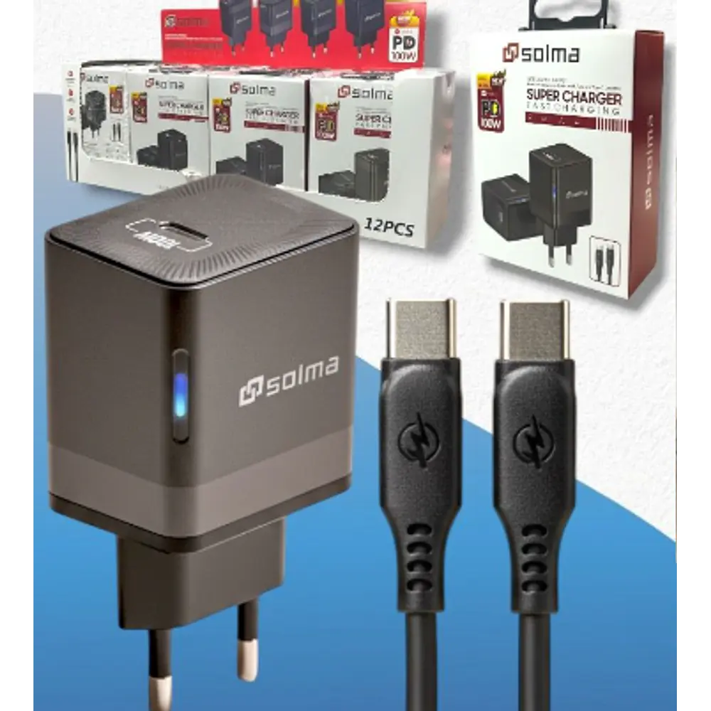 Cargador tipo C 100W 1M 