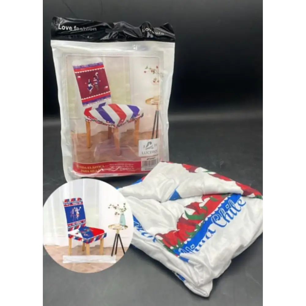 Funda Elástica Fiestas Patrias Para Sillas 