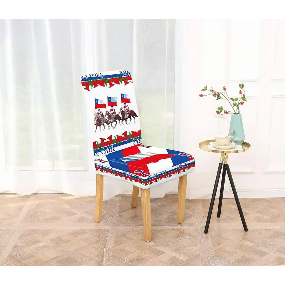 Funda Elástica Fiestas Patrias Para Sillas 