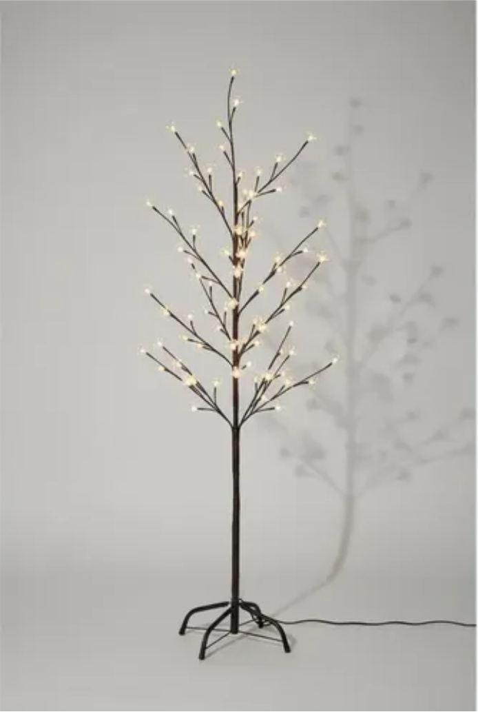 Set 100 Luces LED para Árbol de Navidad Casanova Blanco Cálido
