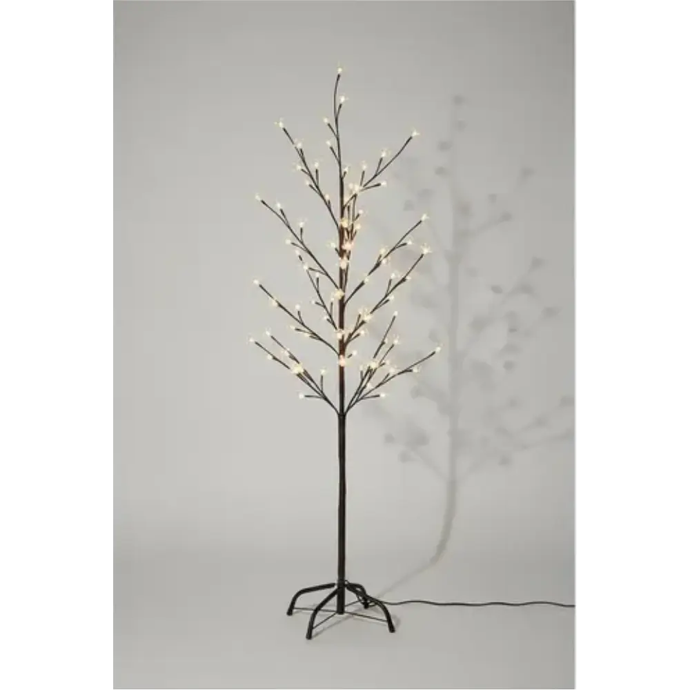 Árbol decorativo LED cálido 