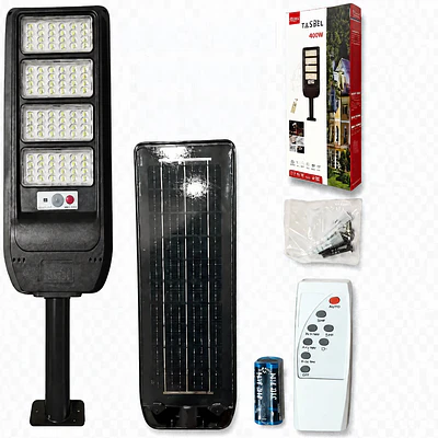 Foco Solar Tipo Poste 400w