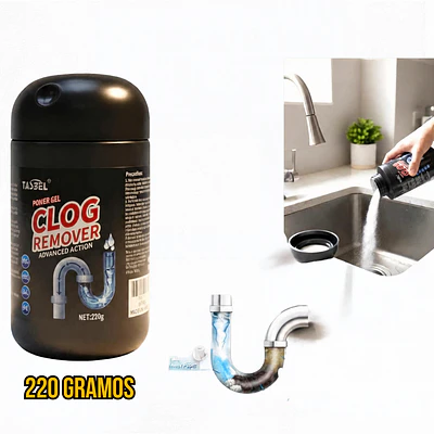 Polvo para destapar alcantarilla