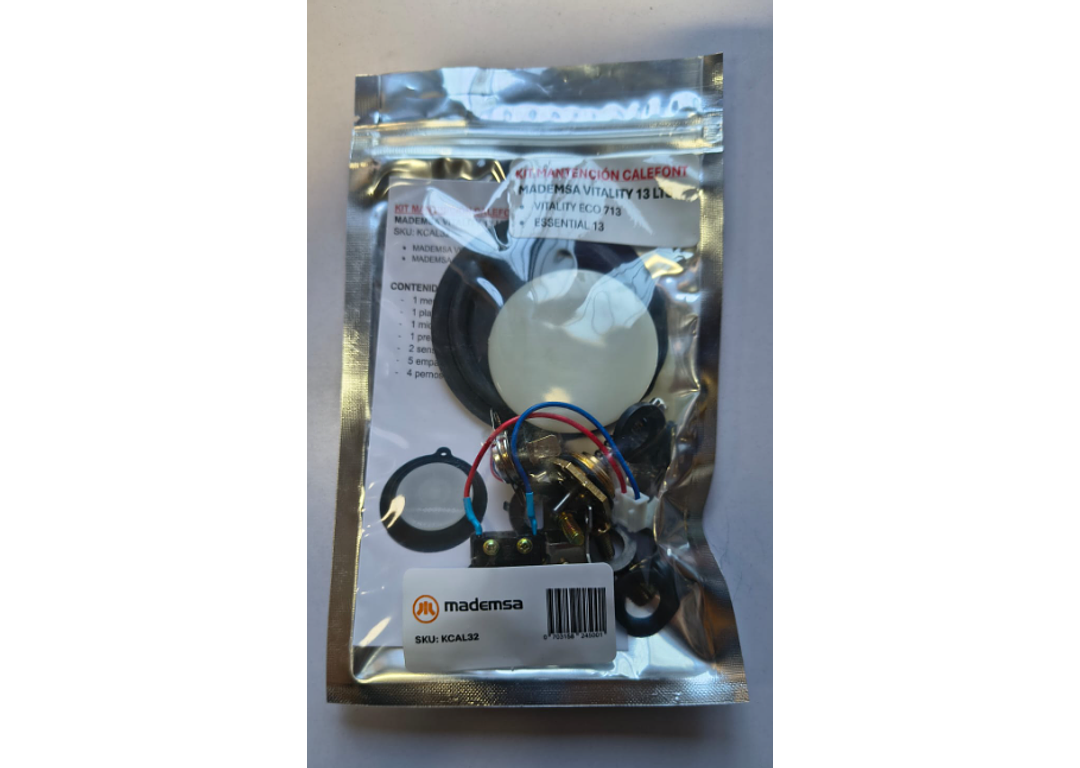Kit Mantención Calefont Medemsa Vitality 13 Litros 