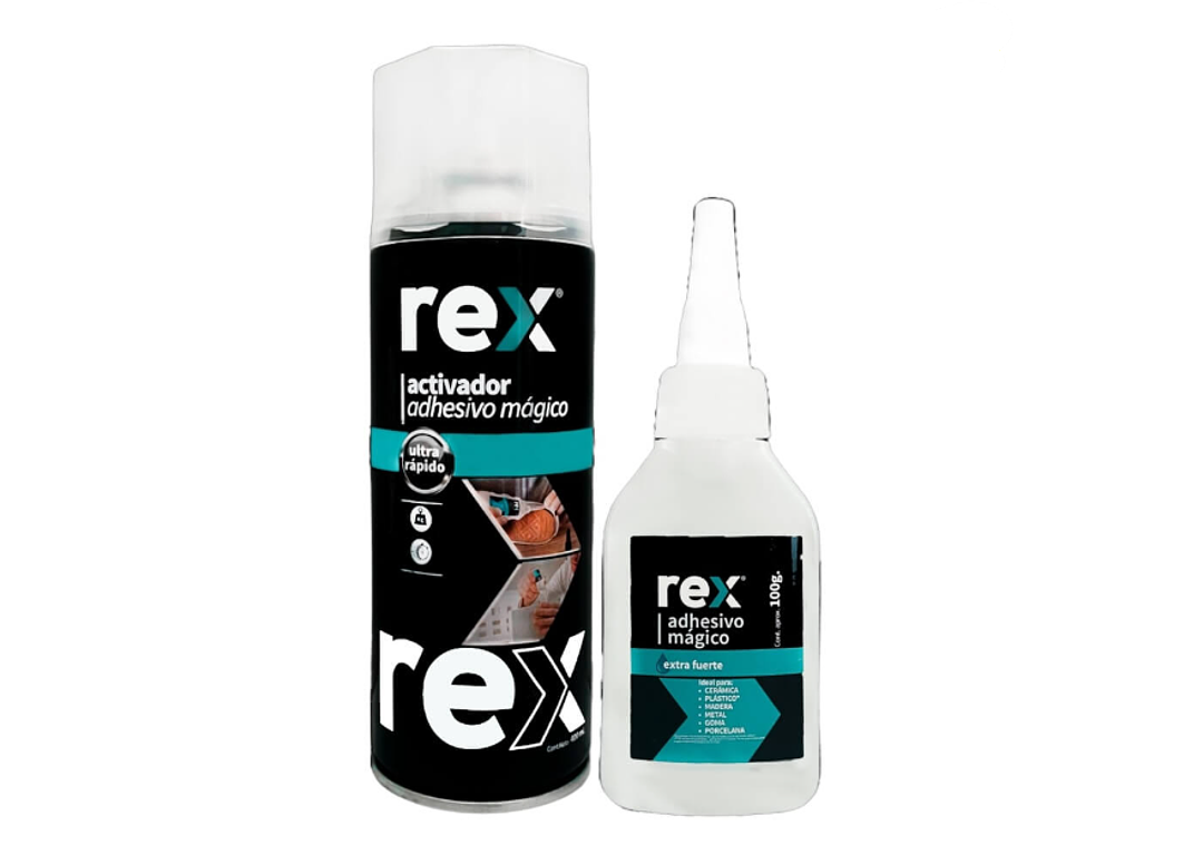 Adhesivo Mágico 100gr, Activador Spray 400gr (Mayor de 12)