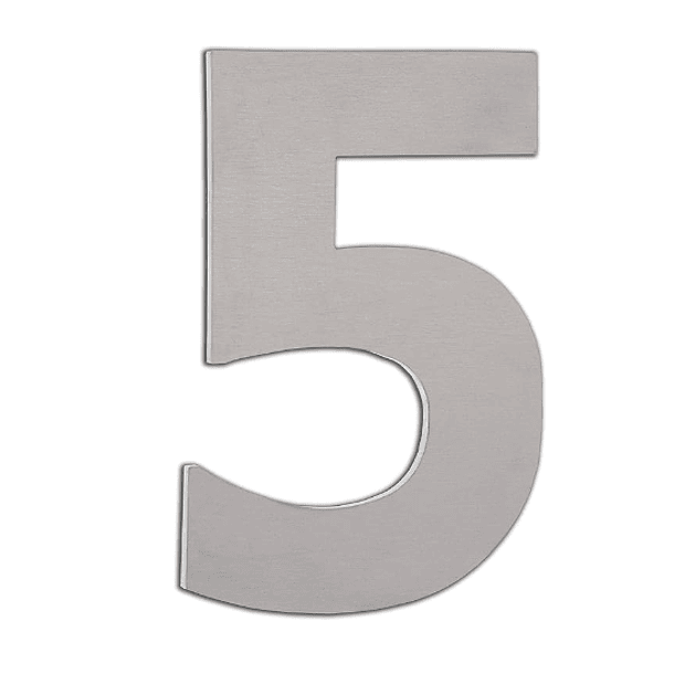 Números de Acero Inoxidable  6
