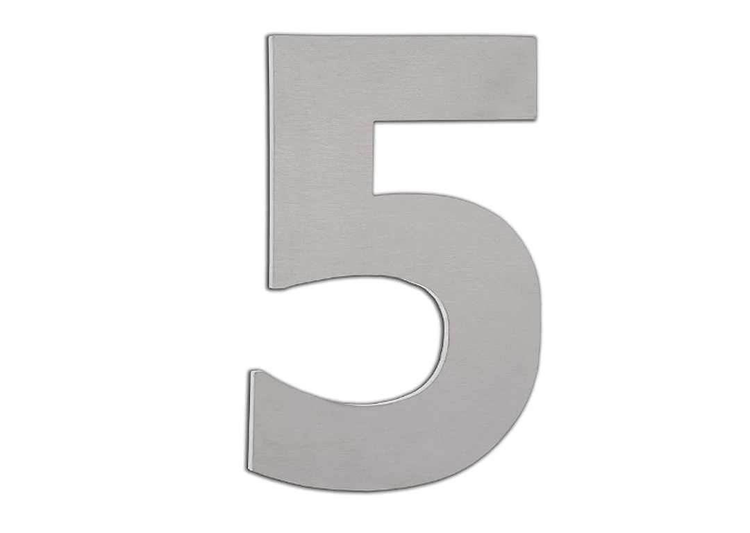 Números de Acero Inoxidable (Mayor de 10)