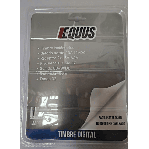 Timbre Digital Inalámbrico (Mayor de 3) 2