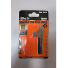 Números con Adhesivos de Acero Inoxidable (Mayor de 6) 8