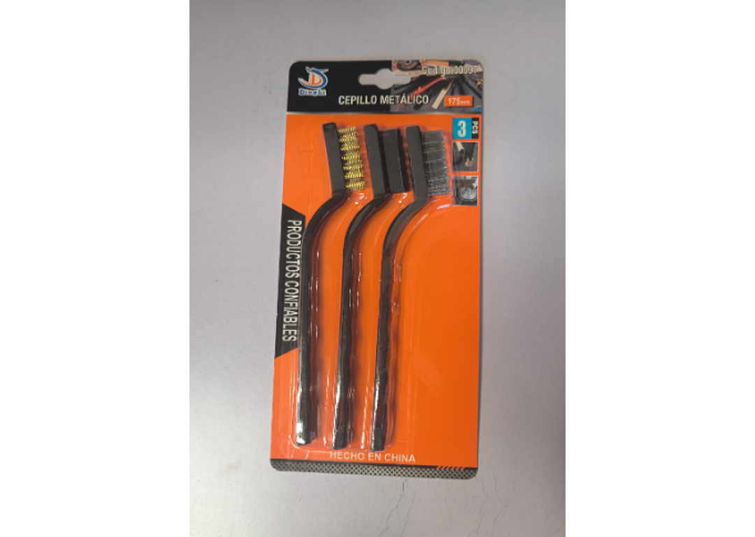 Set 3 Piezas de Escobilla 17.5cm (Mayor de 3)