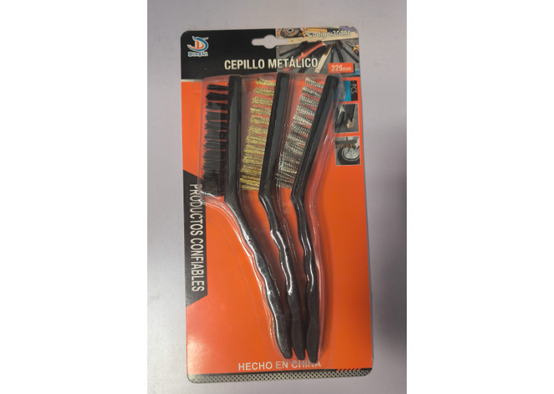 Set 3 Pieza de Escobillas 22.5cm (Mayor de 3)