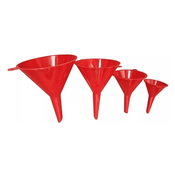 Set 4 Piezas de Embudos (Mayor de 3) 1