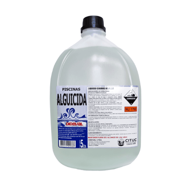 Alguicida para Piscinas 5 Litros (Mayor de 4)