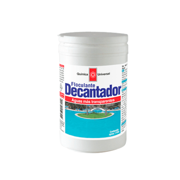 Floculante Decantador para Piscina 1 Kg, Química Universal 