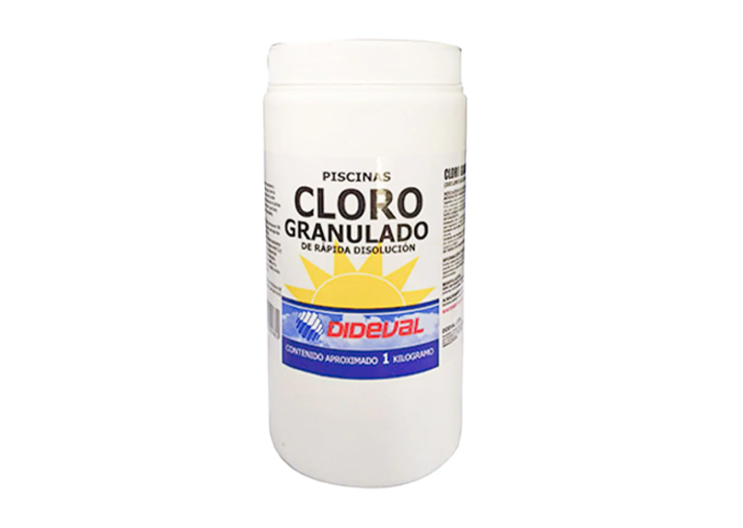 Cloro Granulado Pote 1Kg 