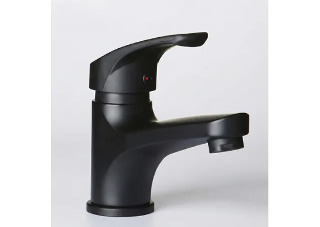 Monomando Lavatorio Allegra Black (Mayor de 6)