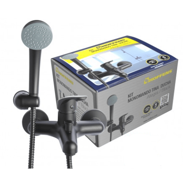 Monomando Tina Ducha Allegra Black  3