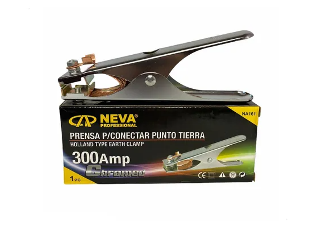 Prensa para Conectar Punto Tierra 300AMP (Mayor de 6)