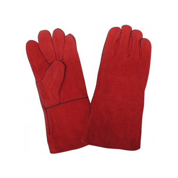Guante Soldador Rojo (Mayor de 12) 1