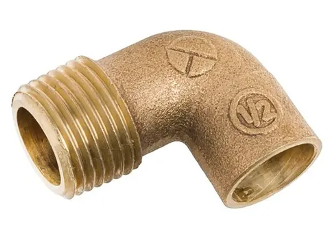 Codo 1/2" HE-SO (Bolsa de 20 unidades)