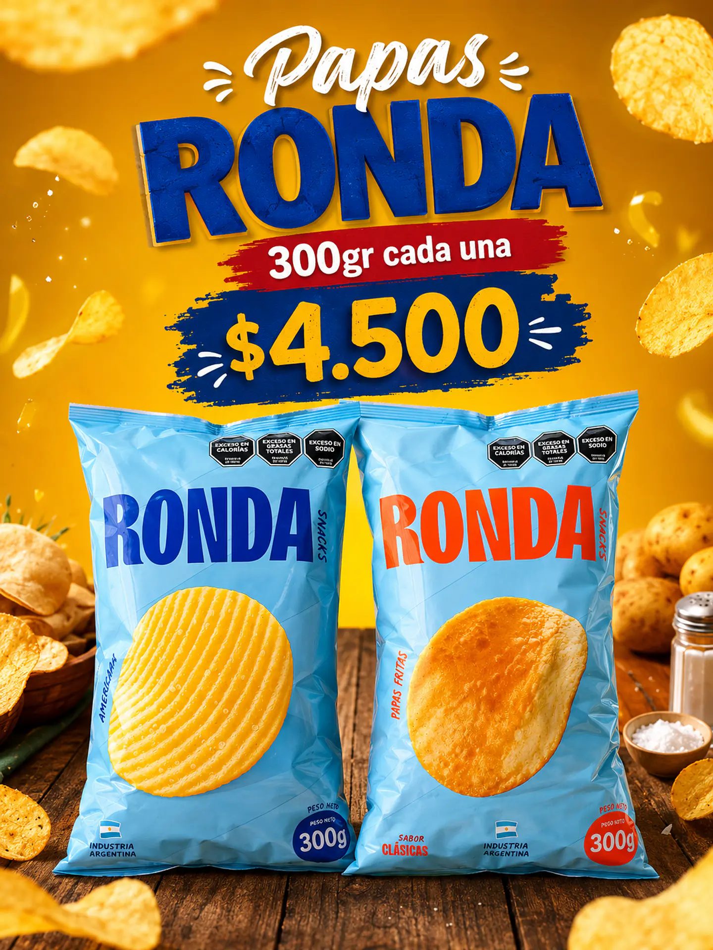 Papas Fritas RONDA 1