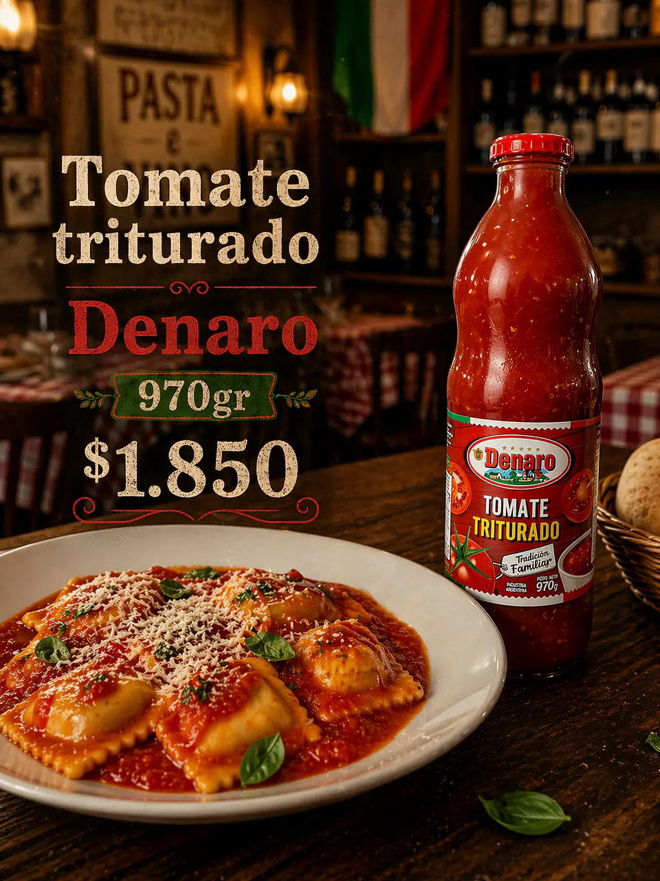 Tomate Triturado DENARO 1