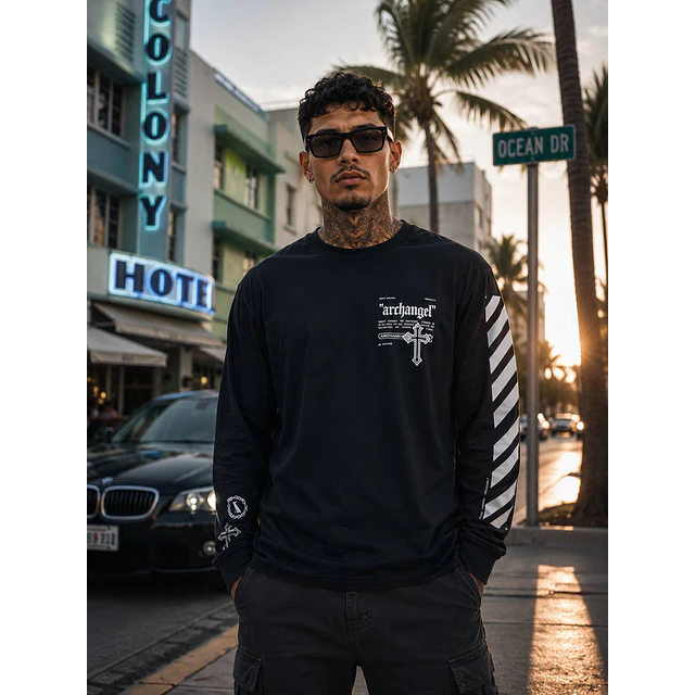 Polera Manga Larga
