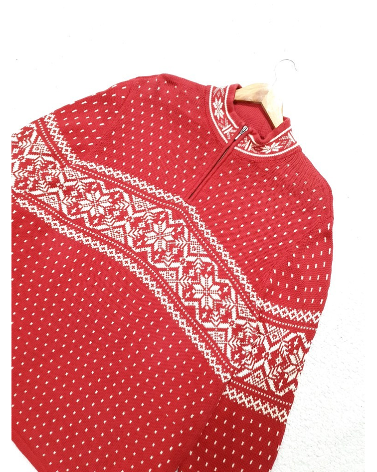 Sweater vintage RED NORDIC