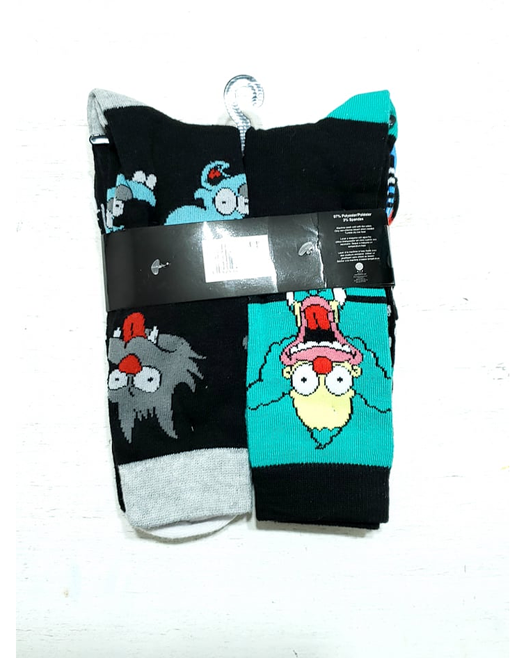 Pack 6 calcetines LOS SIMPSONS talla 38 - 44