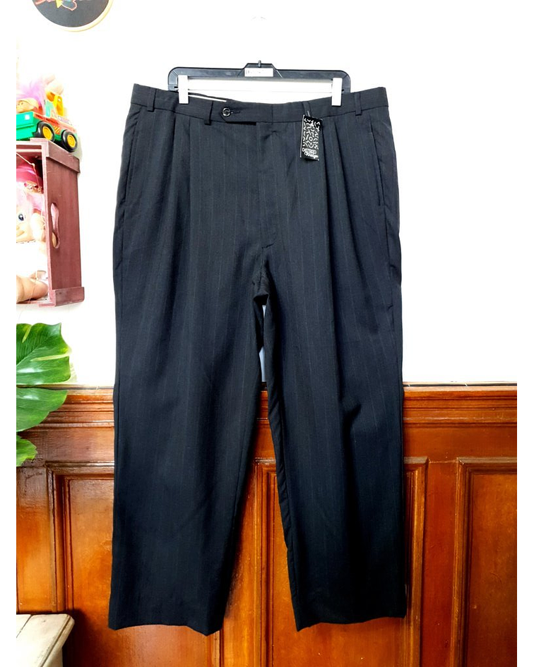 Pantalon casula vintage CON PINZAS talla 48/50 UNISEX
