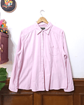 Camisa cotele vintage EDDIE BAUER rosa talla XL 