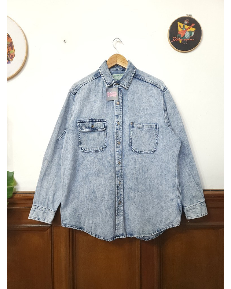 Camisa / chaqueta vintage de mezclilla ST JOHNS BAY talla L/XL