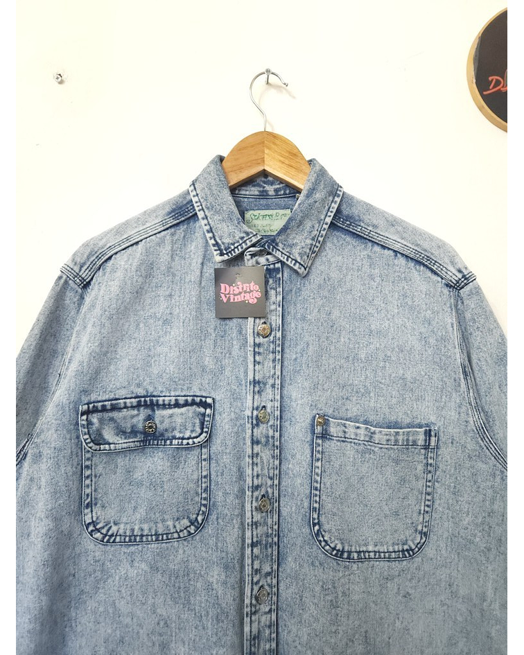 Camisa / chaqueta vintage de mezclilla ST JOHNS BAY talla L/XL