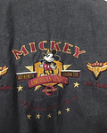 Bomber jacket vintage de mezclilla DISNEY STORE MICKEY MOUSE TALLA L